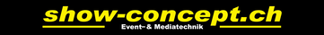 show-cocnept.ch - Event and Media Technik